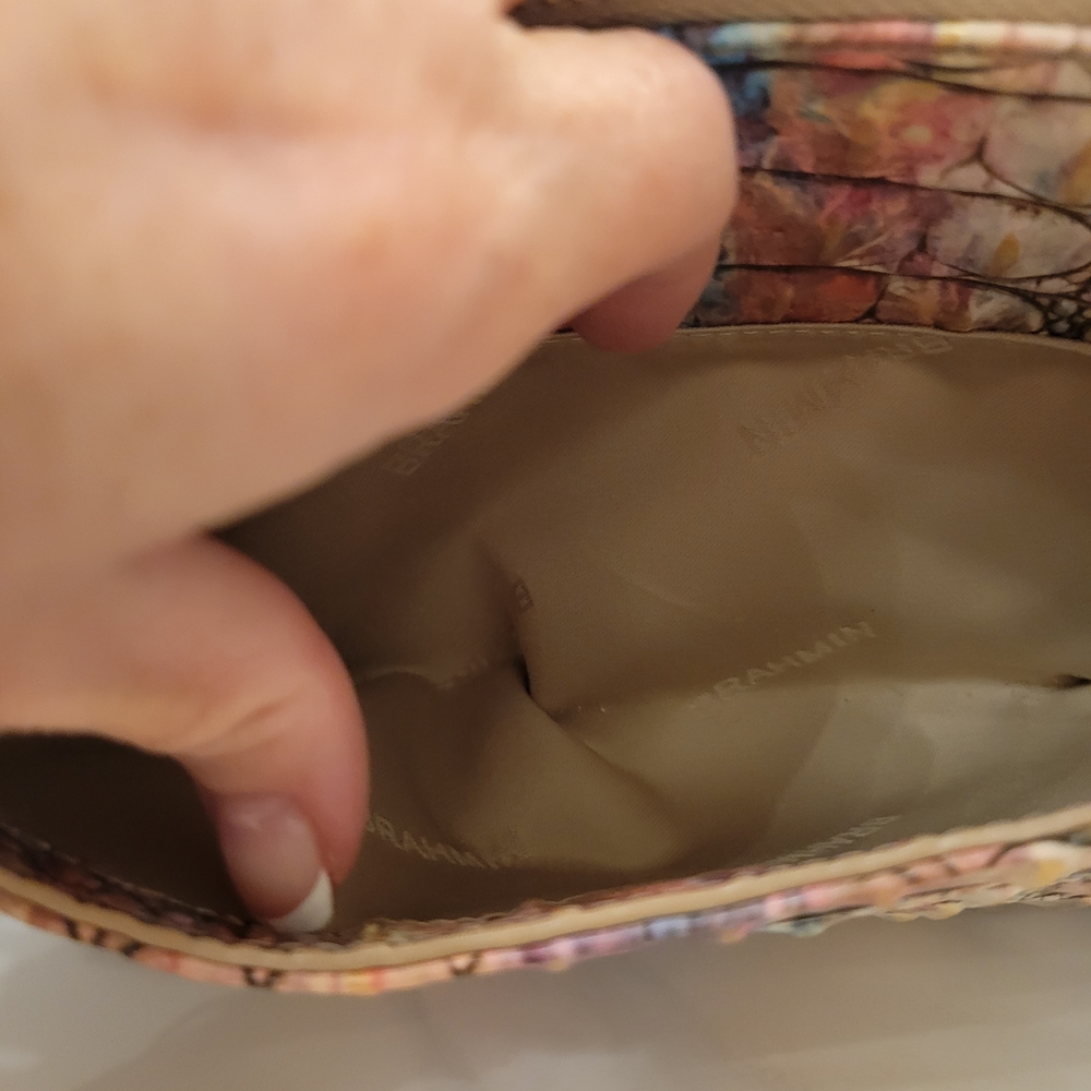 Brahmin Pastel Crocodile-Embossed Shoulder Bag - Picture 5 of 5
